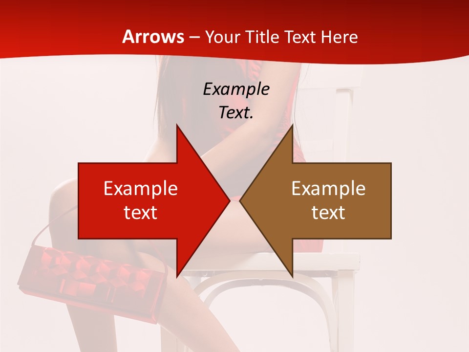 Skinny Hot Girl PowerPoint Template