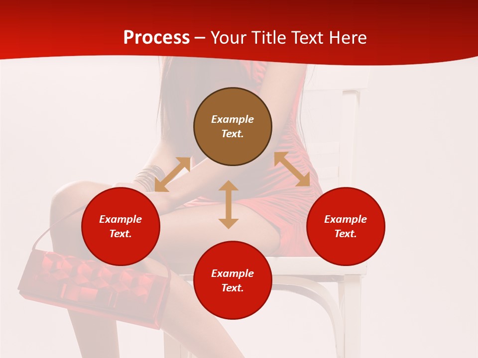 Skinny Hot Girl PowerPoint Template