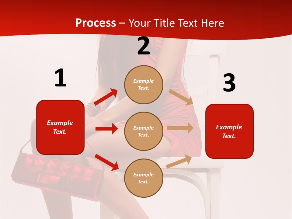 Skinny Hot Girl PowerPoint Template