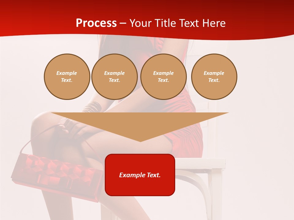 Skinny Hot Girl PowerPoint Template