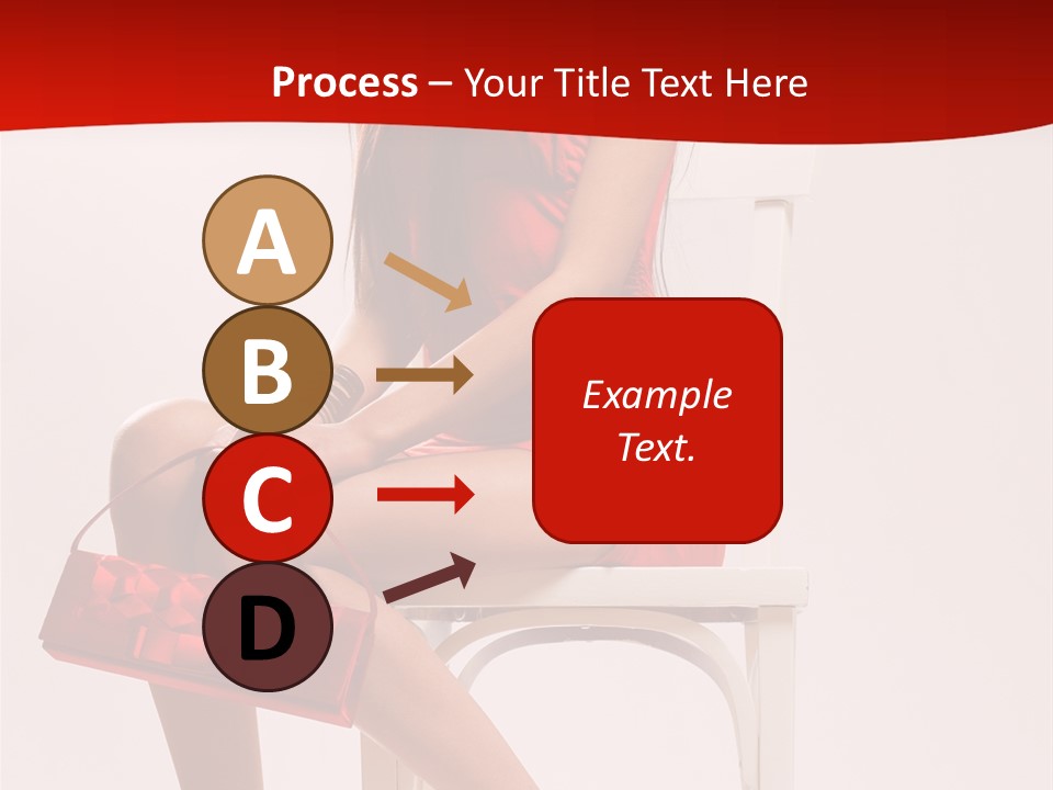 Skinny Hot Girl PowerPoint Template