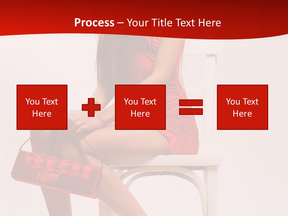 Skinny Hot Girl PowerPoint Template