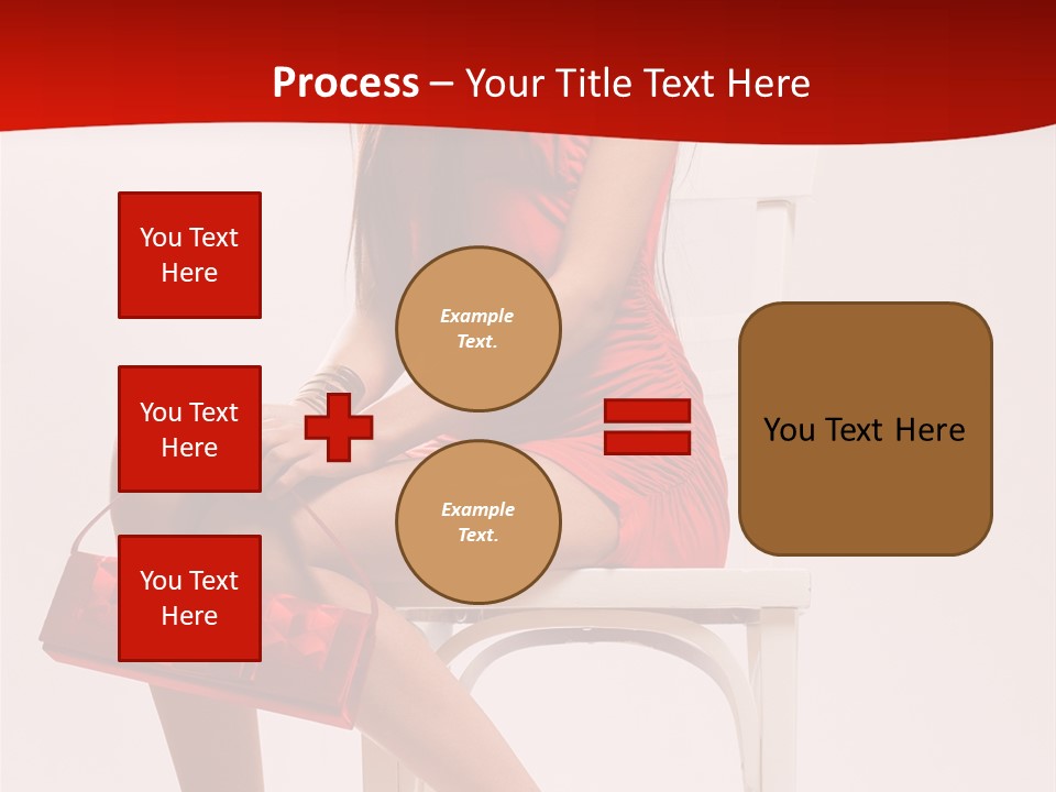 Skinny Hot Girl PowerPoint Template