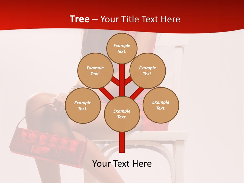 Skinny Hot Girl PowerPoint Template