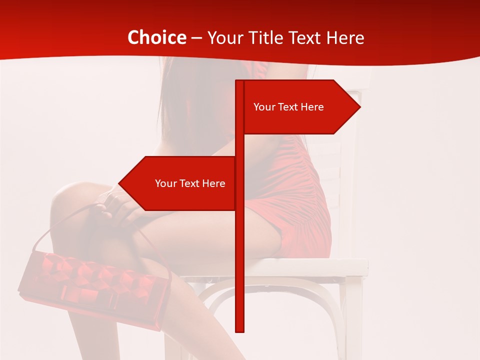 Skinny Hot Girl PowerPoint Template