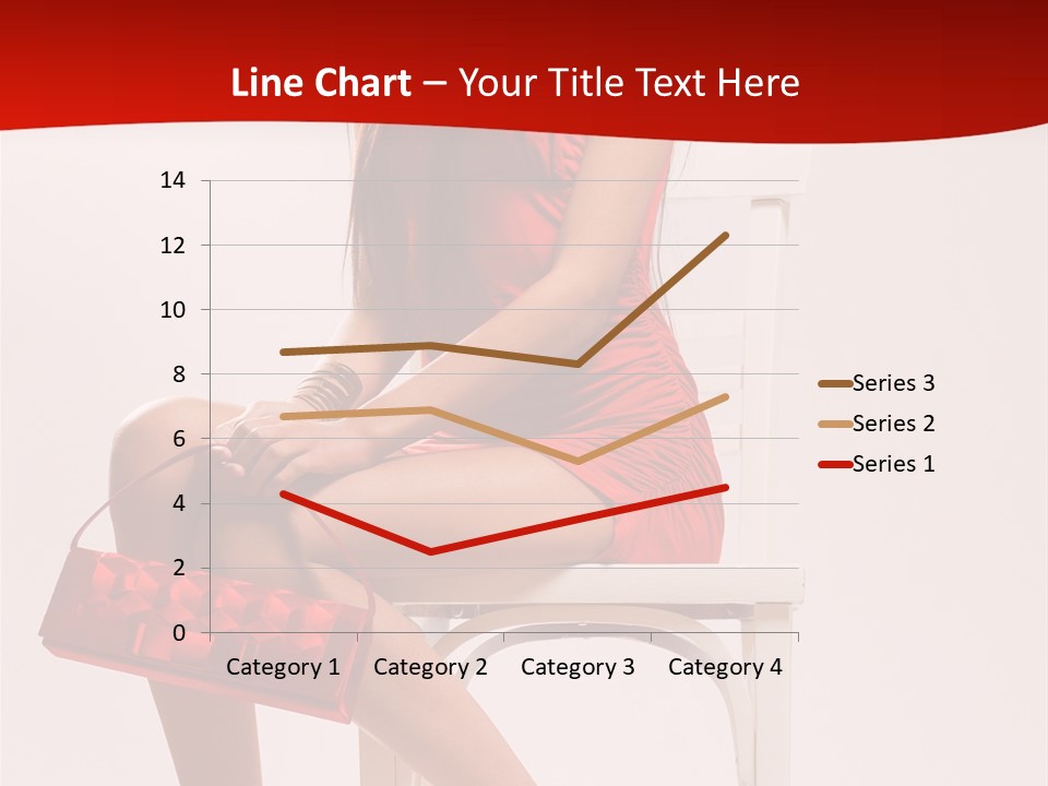 Skinny Hot Girl PowerPoint Template