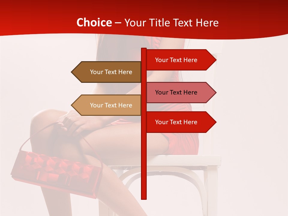 Skinny Hot Girl PowerPoint Template