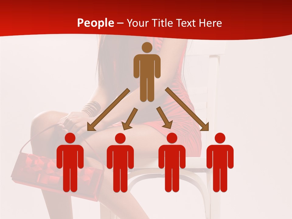 Skinny Hot Girl PowerPoint Template