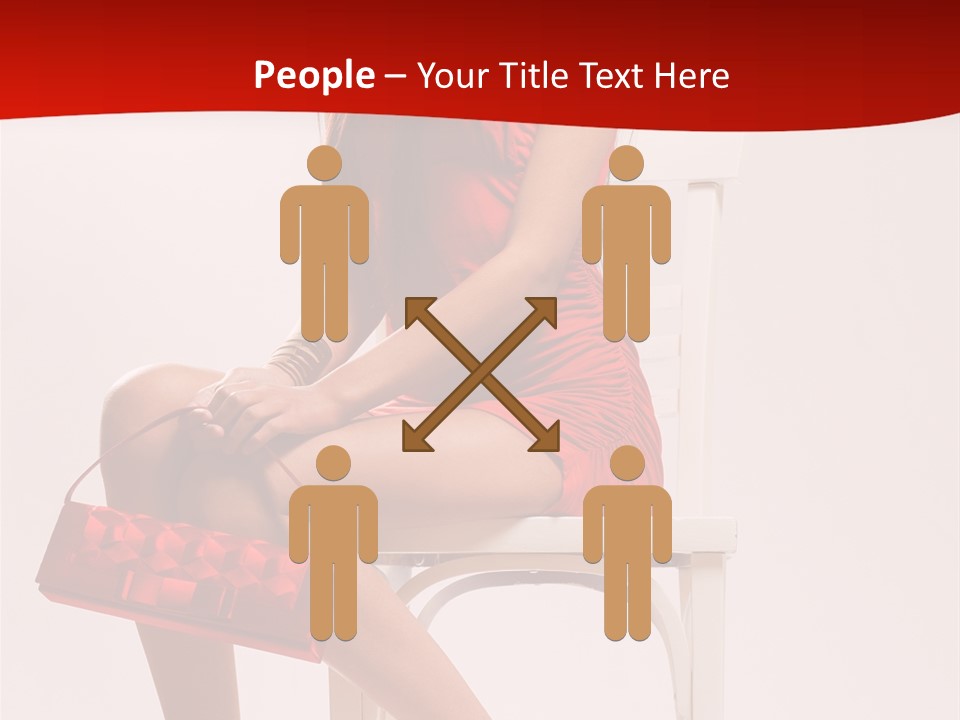 Skinny Hot Girl PowerPoint Template