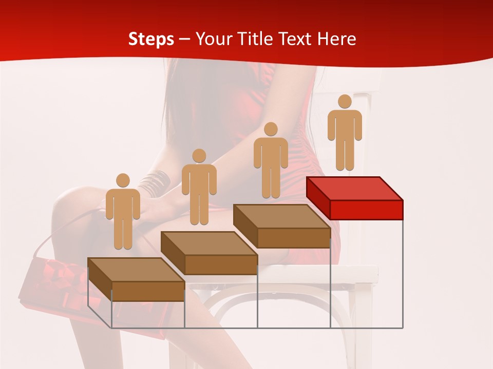 Skinny Hot Girl PowerPoint Template