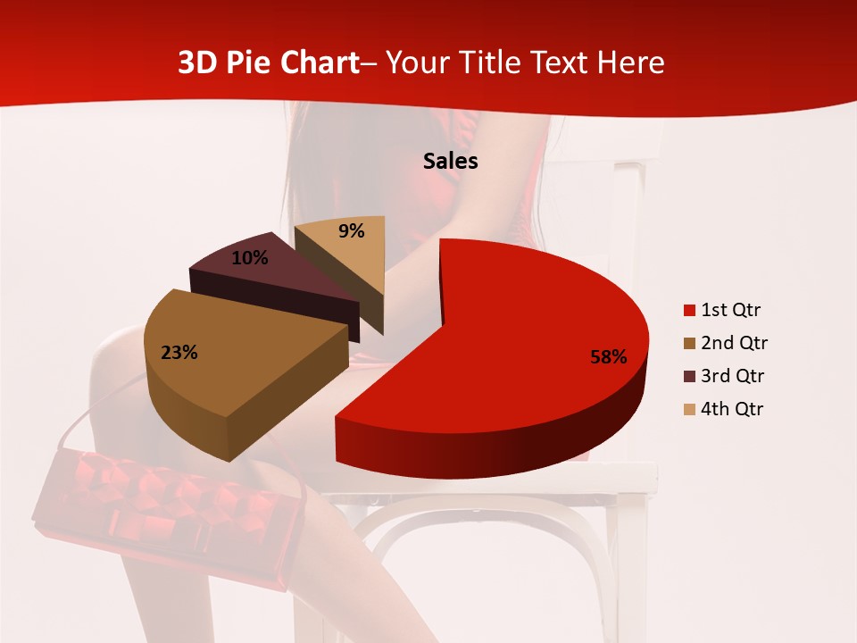 Skinny Hot Girl PowerPoint Template