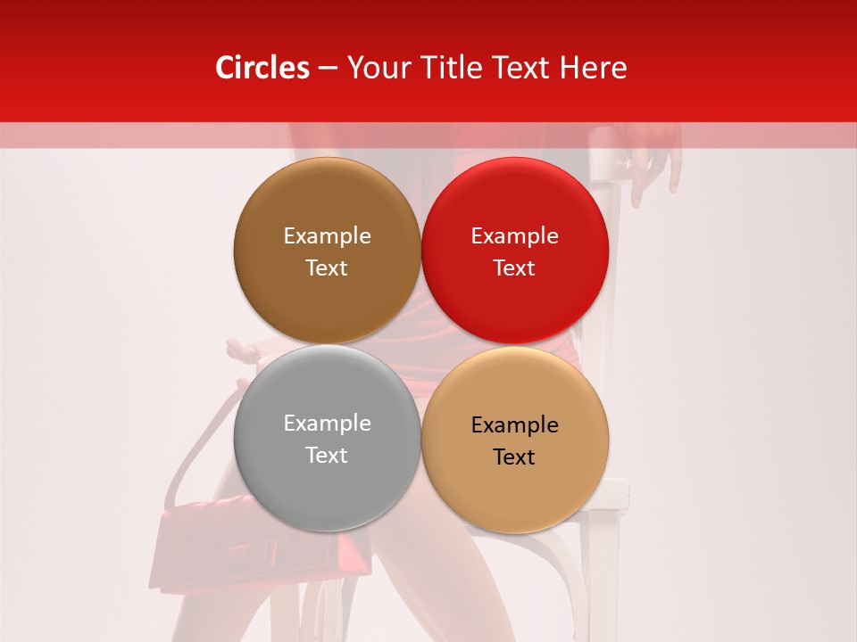 Dress Model Fashionable PowerPoint Template