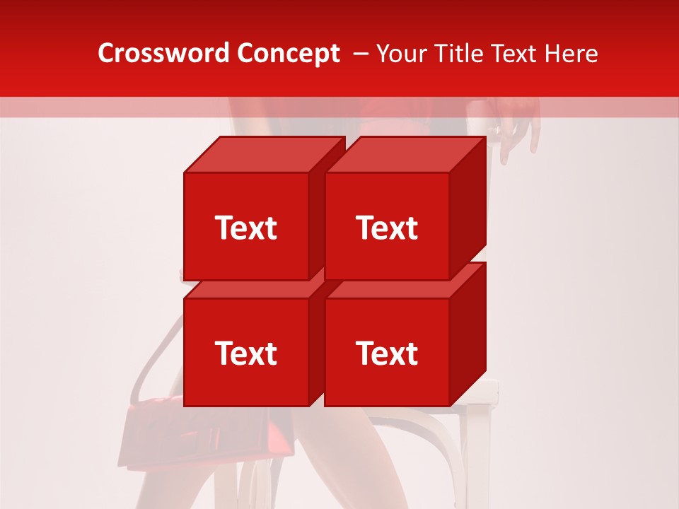 Dress Model Fashionable PowerPoint Template