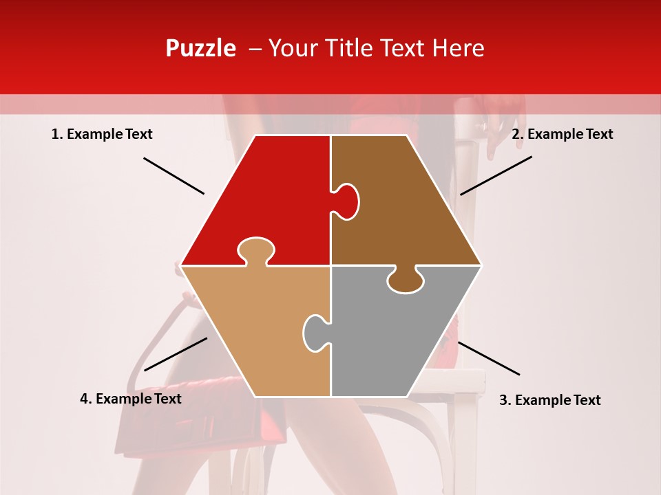 Dress Model Fashionable PowerPoint Template