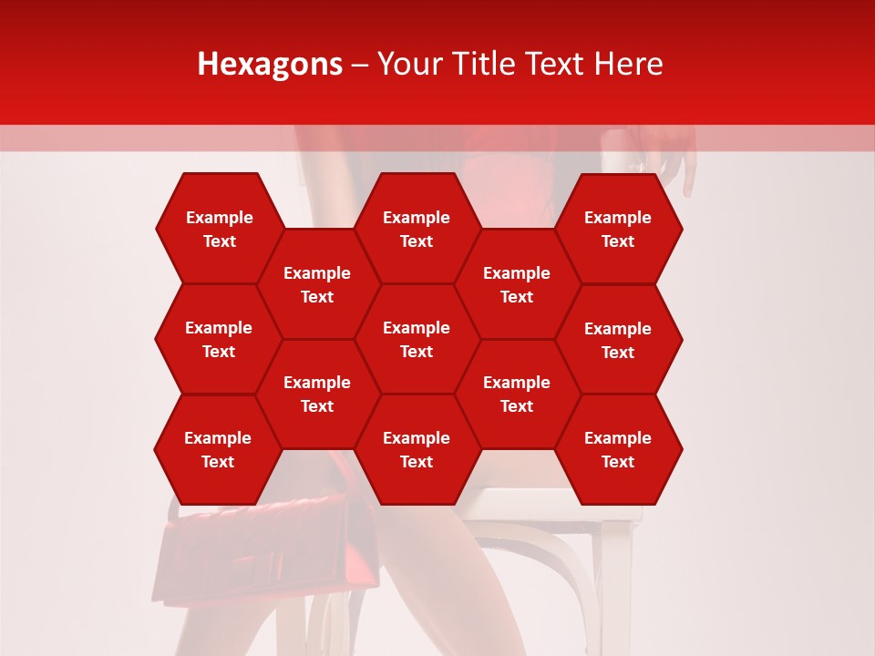 Dress Model Fashionable PowerPoint Template