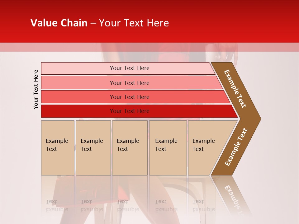 Dress Model Fashionable PowerPoint Template