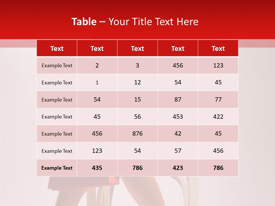 Dress Model Fashionable PowerPoint Template