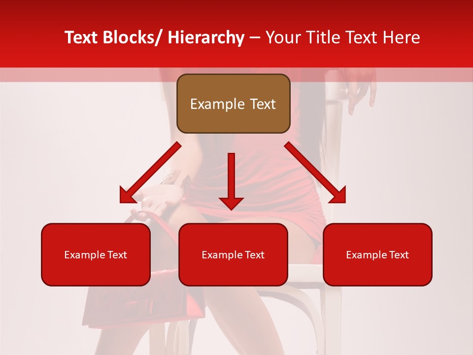 Dress Model Fashionable PowerPoint Template