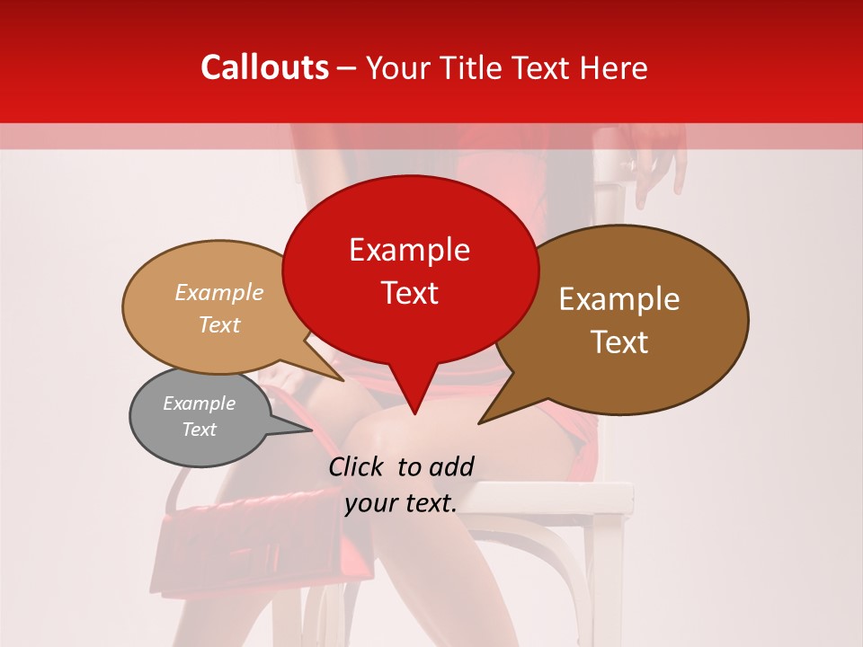 Dress Model Fashionable PowerPoint Template