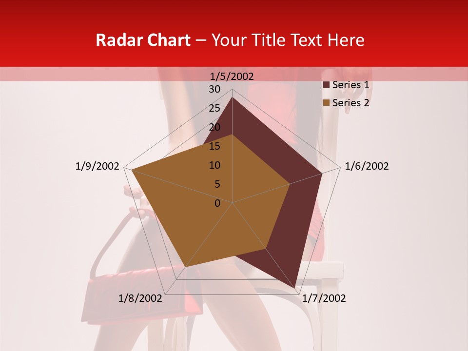 Dress Model Fashionable PowerPoint Template