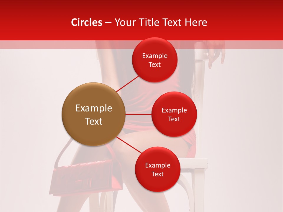 Dress Model Fashionable PowerPoint Template