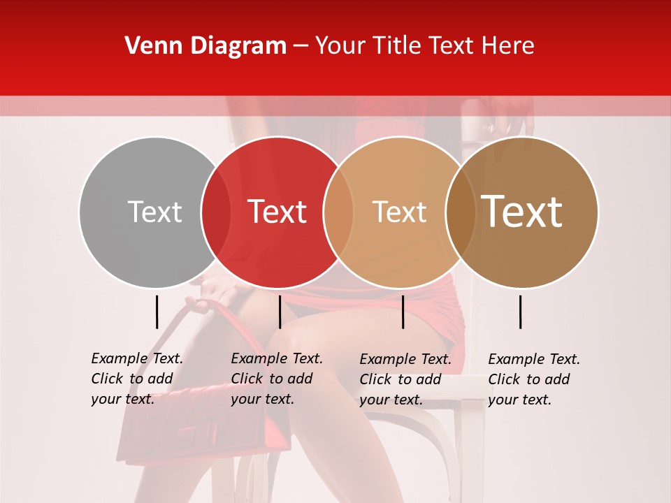 Dress Model Fashionable PowerPoint Template