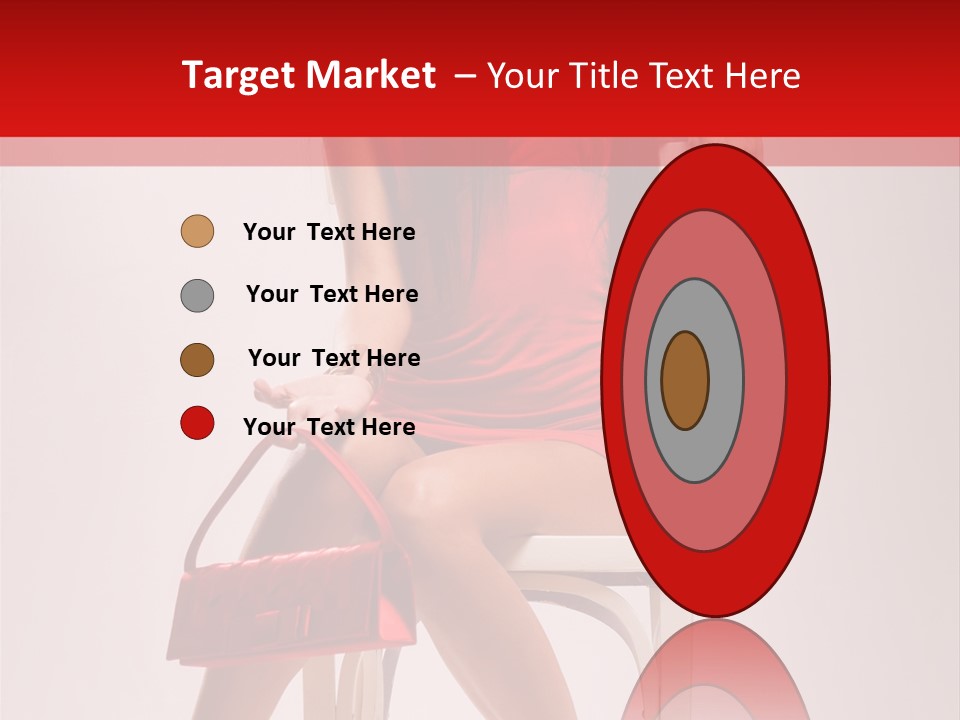 Dress Model Fashionable PowerPoint Template