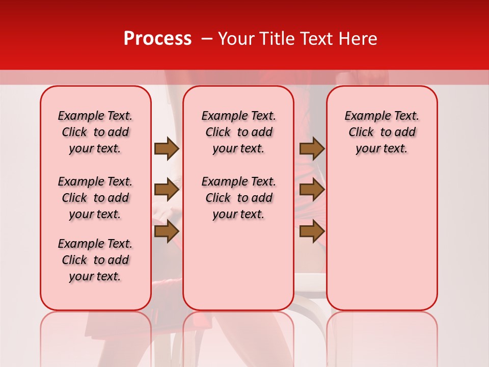 Dress Model Fashionable PowerPoint Template