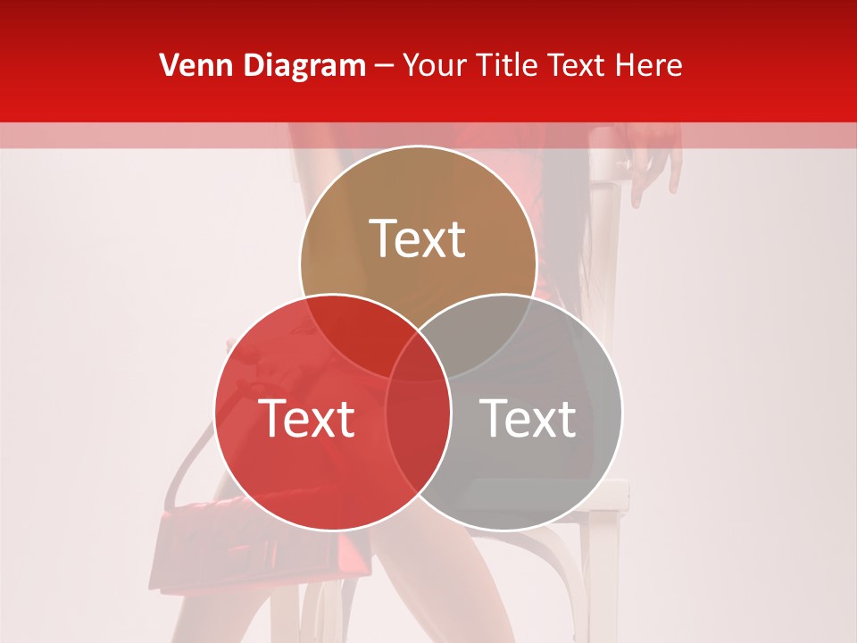 Dress Model Fashionable PowerPoint Template