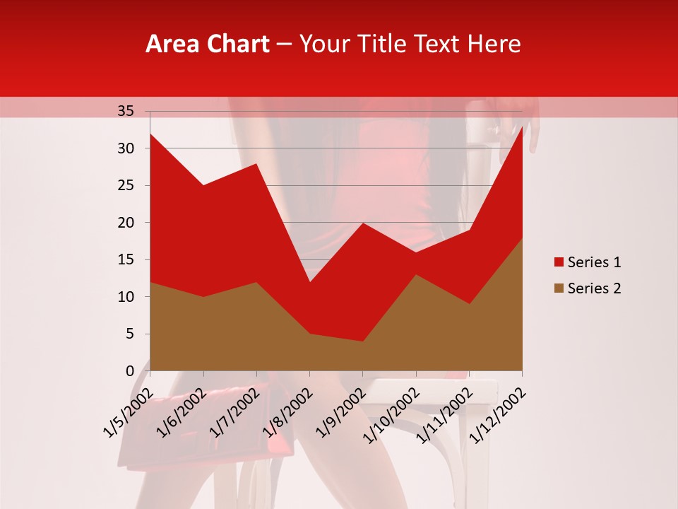 Dress Model Fashionable PowerPoint Template