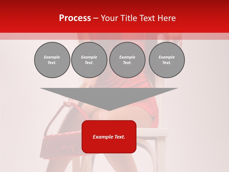 Dress Model Fashionable PowerPoint Template