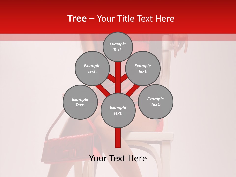 Dress Model Fashionable PowerPoint Template