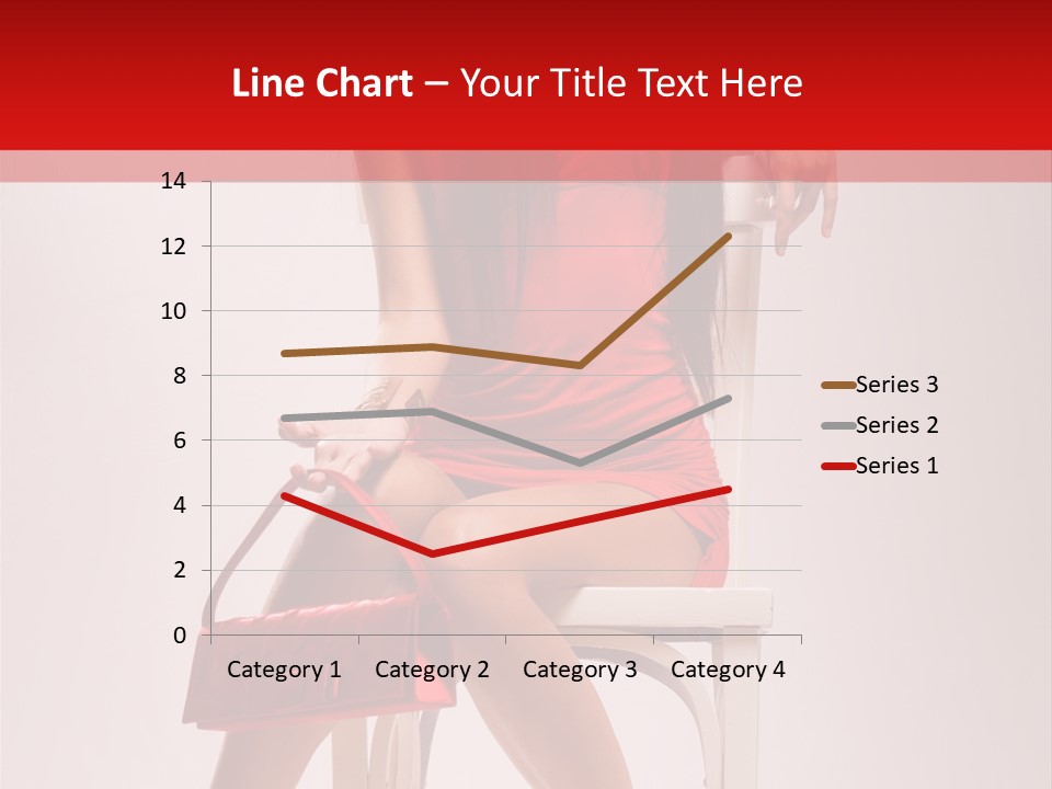 Dress Model Fashionable PowerPoint Template