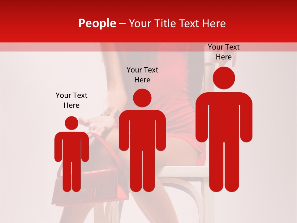 Dress Model Fashionable PowerPoint Template