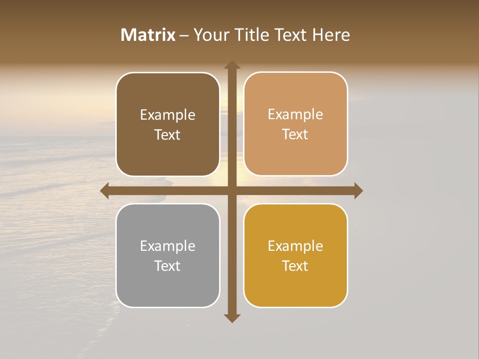 Seascape Vacation Outdoors PowerPoint Template