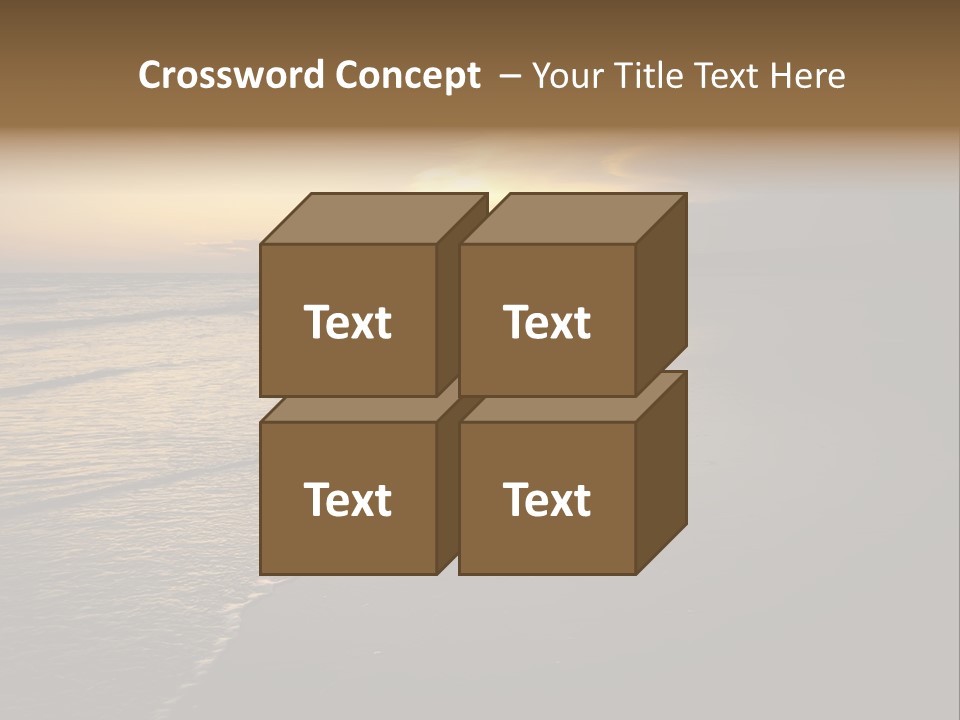 Seascape Vacation Outdoors PowerPoint Template