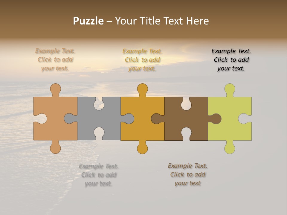 Seascape Vacation Outdoors PowerPoint Template