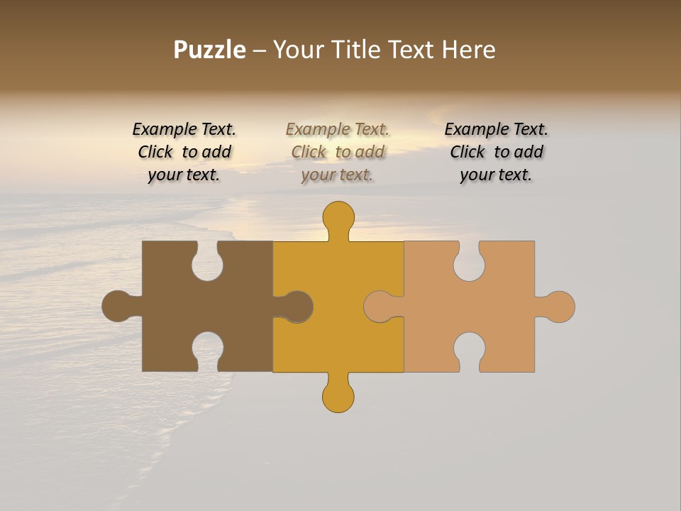 Seascape Vacation Outdoors PowerPoint Template