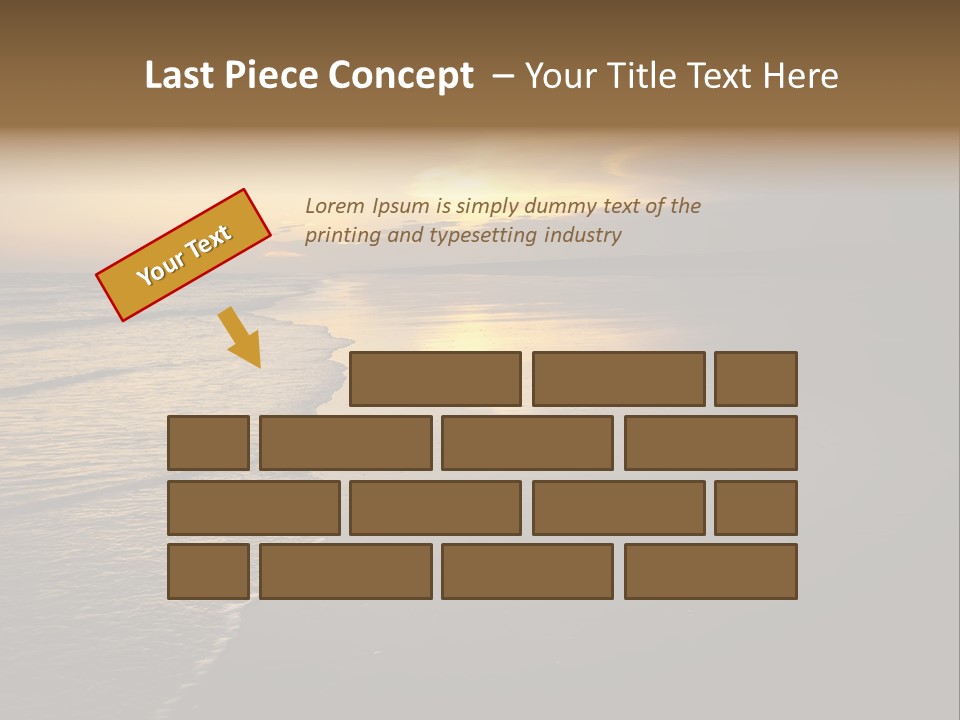 Seascape Vacation Outdoors PowerPoint Template