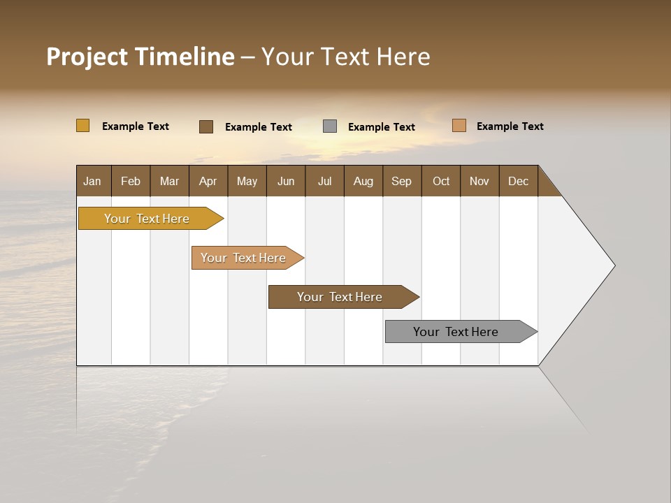 Seascape Vacation Outdoors PowerPoint Template