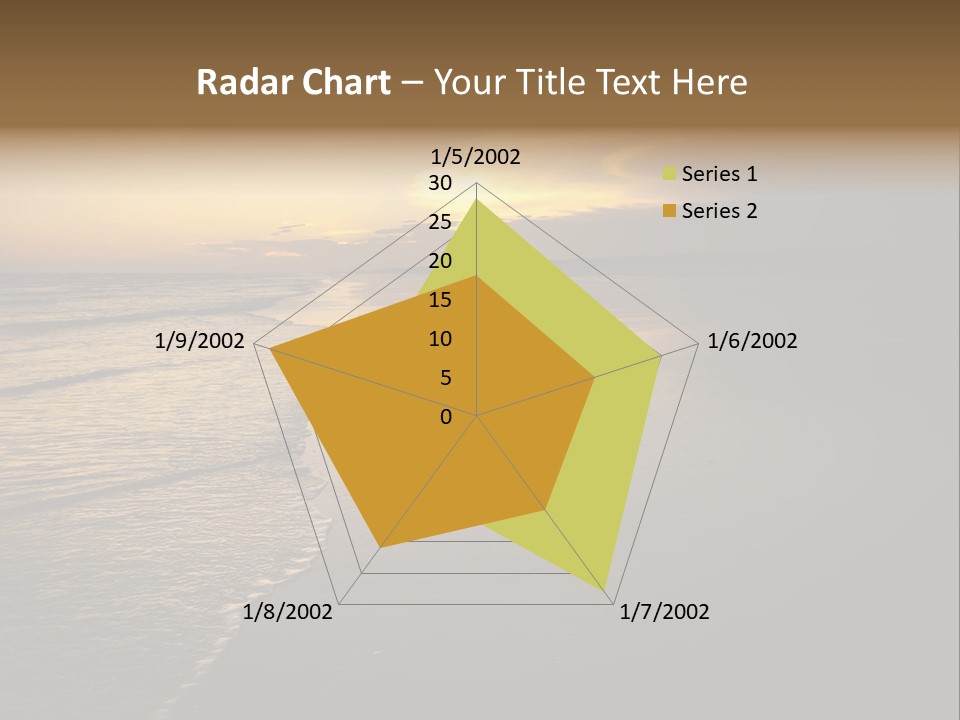 Seascape Vacation Outdoors PowerPoint Template
