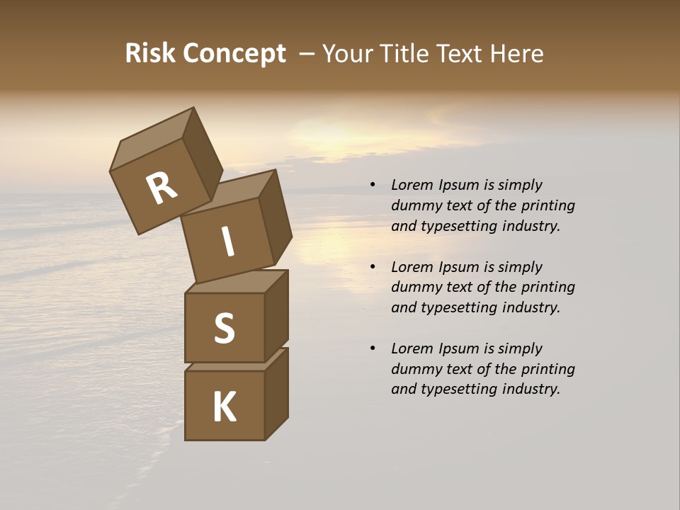 Seascape Vacation Outdoors PowerPoint Template