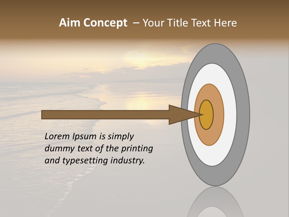 Seascape Vacation Outdoors PowerPoint Template