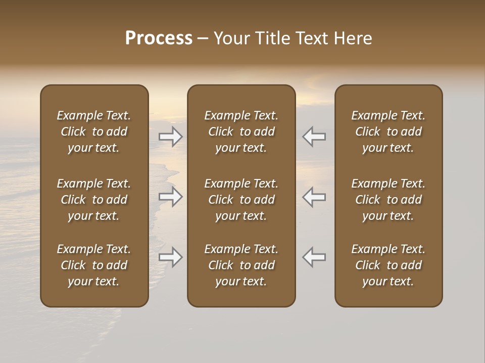 Seascape Vacation Outdoors PowerPoint Template