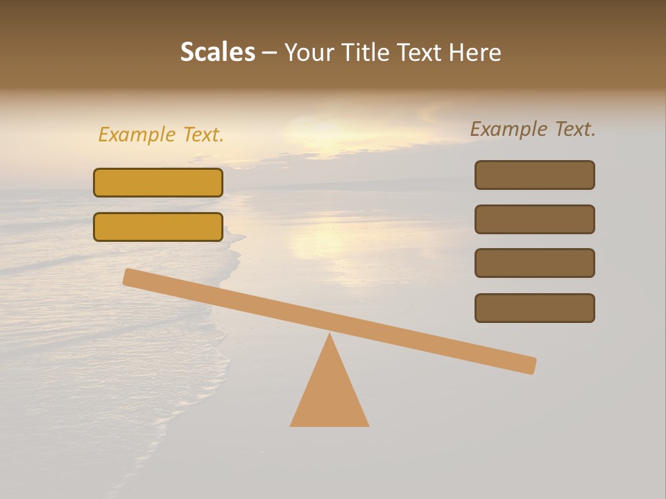 Seascape Vacation Outdoors PowerPoint Template