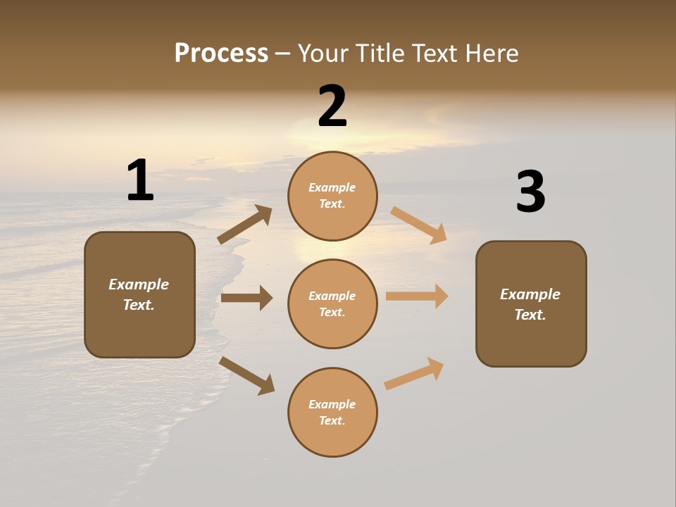 Seascape Vacation Outdoors PowerPoint Template