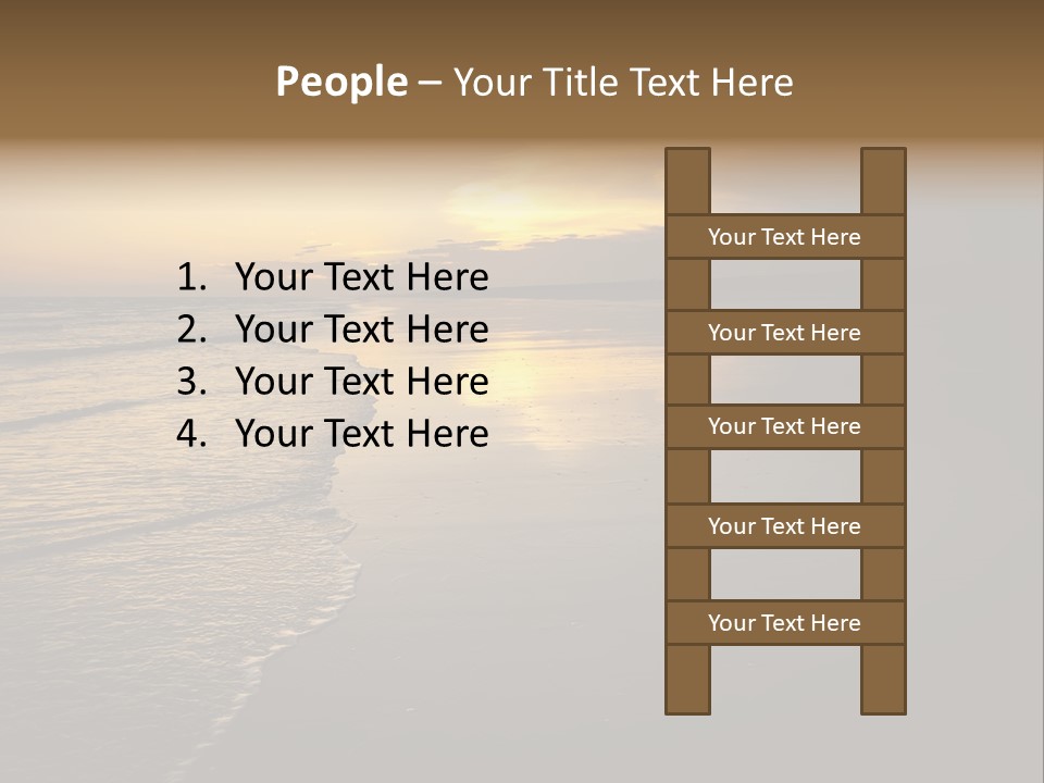 Seascape Vacation Outdoors PowerPoint Template