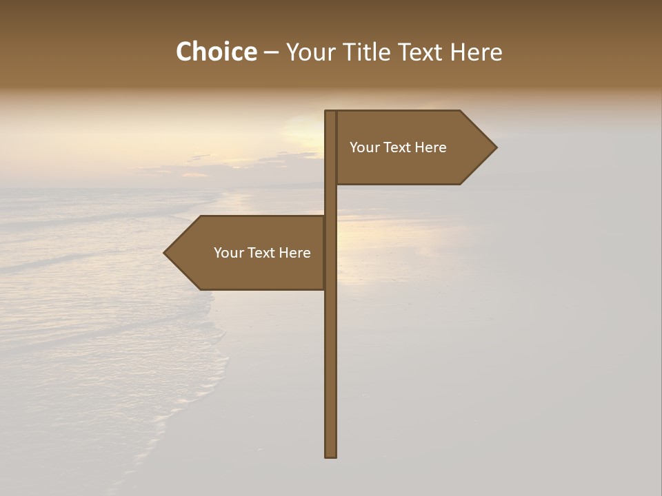 Seascape Vacation Outdoors PowerPoint Template