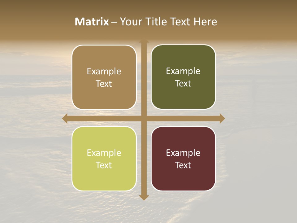 Tropical Travel Background PowerPoint Template