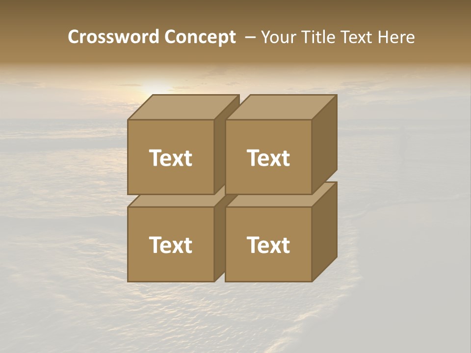 Tropical Travel Background PowerPoint Template